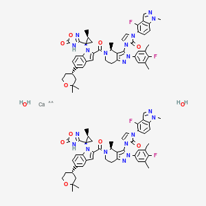 Orforglipron Hemicalcium hydrate
