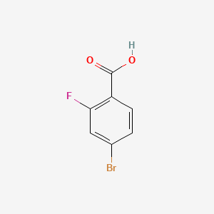 4-Bromo-2-fluorobenzoic acid