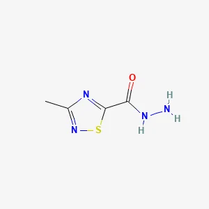 3-Methyl-1,2,4-thiadiazole-5-carbohydrazide