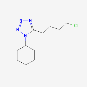 5-(4-chlorobutyl)-1-cyclohexyl-1h-tetrazole