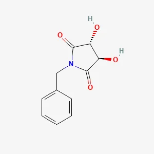 (3R,4R)-1-benzyl-3,4-dihydroxypyrrolidine-2,5-dione
