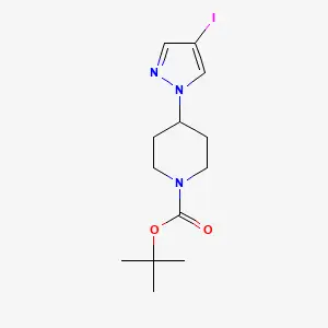 tert-Butyl 4-(4-iodo-1H-pyrazol-1-yl)piperidine-1-carboxylate
