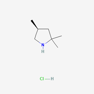 (S)-2,2,4-trimethylpyrrolidine hydrochloride