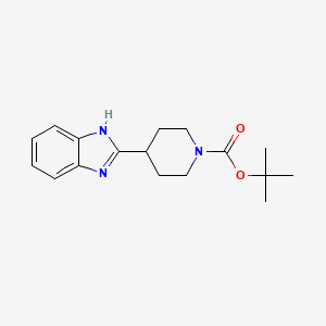 tert-Butyl 4-(1H-benzimidazol-2-yl)piperidine-1-carboxylate