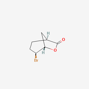 (1S,4S,5S)-4-Bromo-6-oxabicyclo[3.2.1]octan-7-one