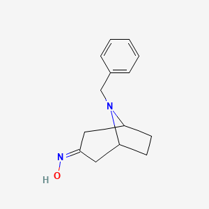 8-Benzyl-8-azabicyclo[3.2.1]octan-3-one oxime