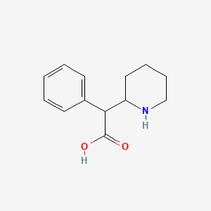 2-Piperidineacetic acid, alpha-phenyl-