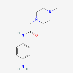 N-(4-Aminophenyl)-2-(4-methylpiperazin-1-YL)acetamide
