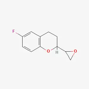 6-Fluoro-2-(oxiran-2-yl)chroman