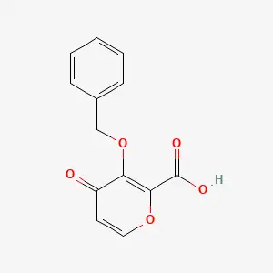 3-(Benzyloxy)-4-oxo-4h-pyran-2-carboxylic acid