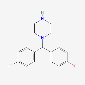 1-(Bis(4-fluorophenyl)methyl)piperazine