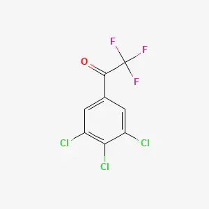 2,2,2-Trifluoro-1-(3,4,5-trichlorophenyl)ethan-1-one
