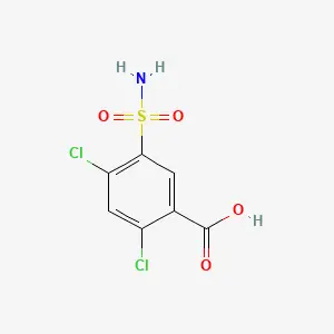 5-(Aminosulfonyl)-2,4-dichlorobenzoic acid