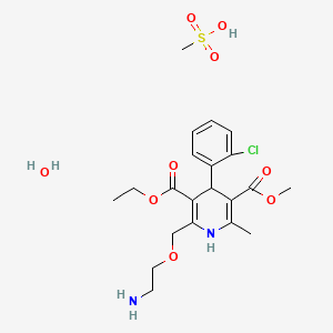 Amlodipine mesylate monohydrate