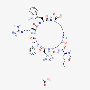 Bremelanotide acetate