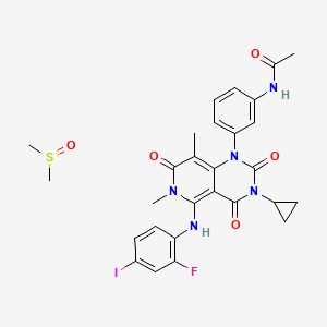 Trametinib dimethyl sulfoxide