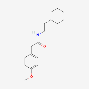 N-(2-(1-Cyclohexen-1-yl)ethyl)-4-methoxybenzeneacetamide