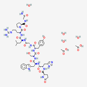 Gonadorelin diacetate tetrahydrate