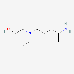 2-(4-Aminopentyl(ethyl)amino)ethanol