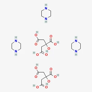Piperazine citrate