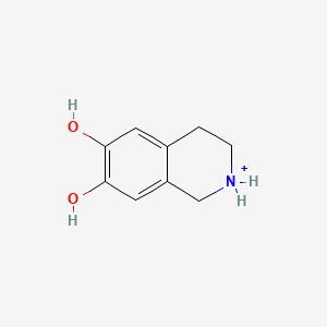 1,2,3,4-Tetrahydroisoquinolin-2-ium-6,7-diol