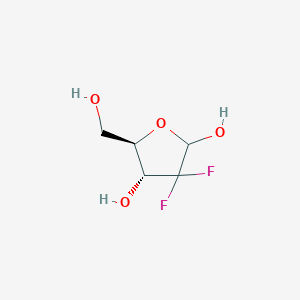 (4R,5R)-3,3-difluoro-5-(hydroxymethyl)oxolane-2,4-diol