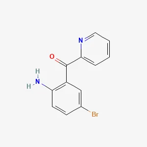 2-(2-Amino-5-bromobenzoyl)pyridine