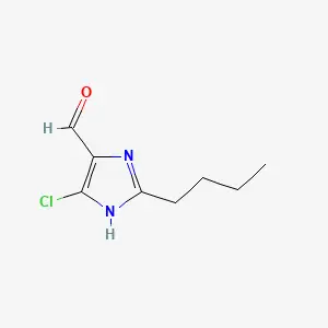 2-Butyl-5-chloro-1H-imidazole-4-carbaldehyde