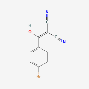 2-((4-Bromophenyl)(hydroxy)methylene)malononitrile